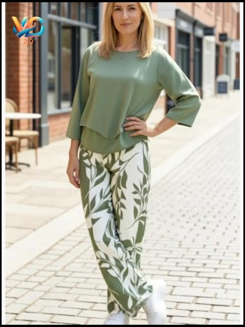 Lounge Set 3/4 Sleeve Wide Leg Pants Matching Tracksuit Travel Jogger Outfits